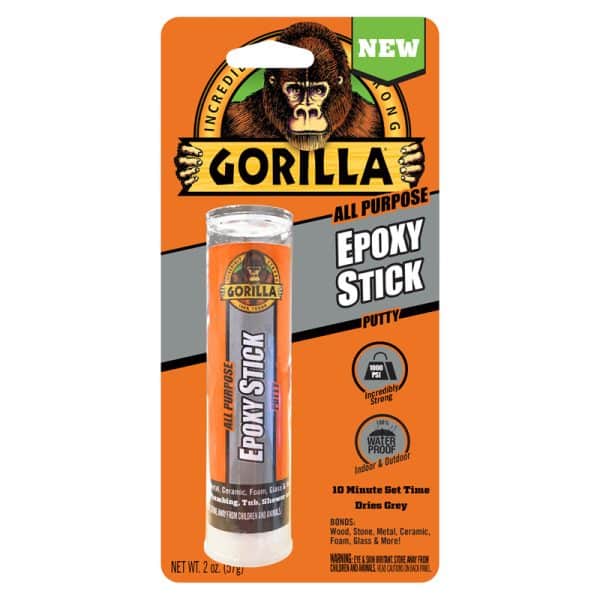 Gorilla High Strength Epoxy Stick 2 oz