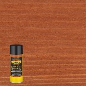 Cabot Transparent Mahogany Flame Oil-Based Australian Timber Oil 12 oz