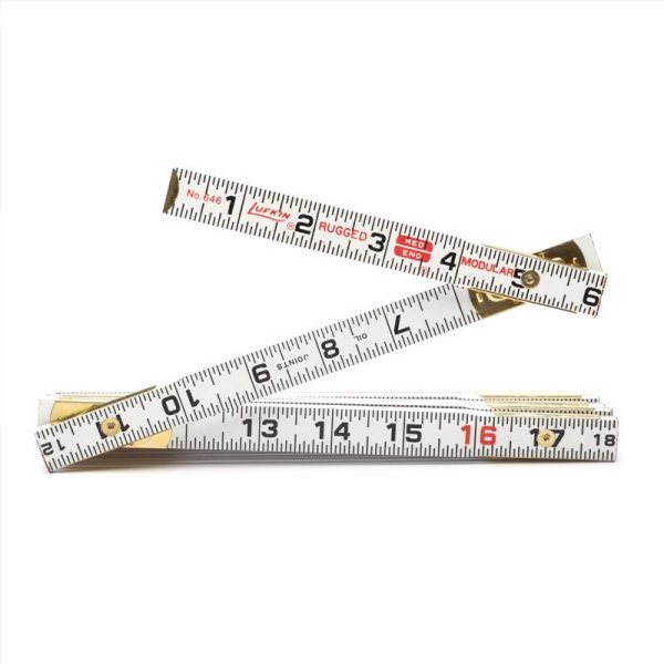 Lufkin Red End 72 in. L X 5/8 in. W Wood Folding Masonry Rule SAE