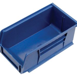 Quantum Storage 4-1/8 in. W X 2-13/16 in. H Tool Storage Bin Polypropylene 1 compartments Blue