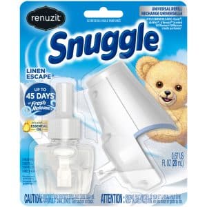 Renuzit Snuggle Linen Scent Oil Warmer Kit 0.67 oz Liquid