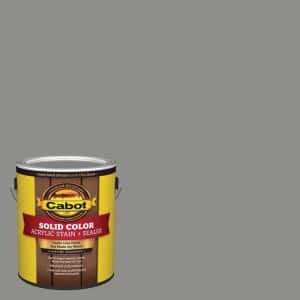 Cabot Solid Color Acrylic Stain & Sealer Solid Driftwood Gray Acrylic Deck Stain 1 gal