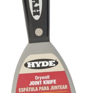 Hyde Black & Silver 3 in. W Carbon Steel Chiseled-Edge Paint Scraper