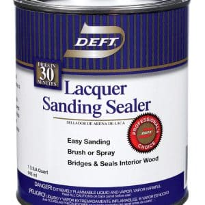 Deft Smooth Clear Oil-Based Lacquer Sanding Sealer 1 qt