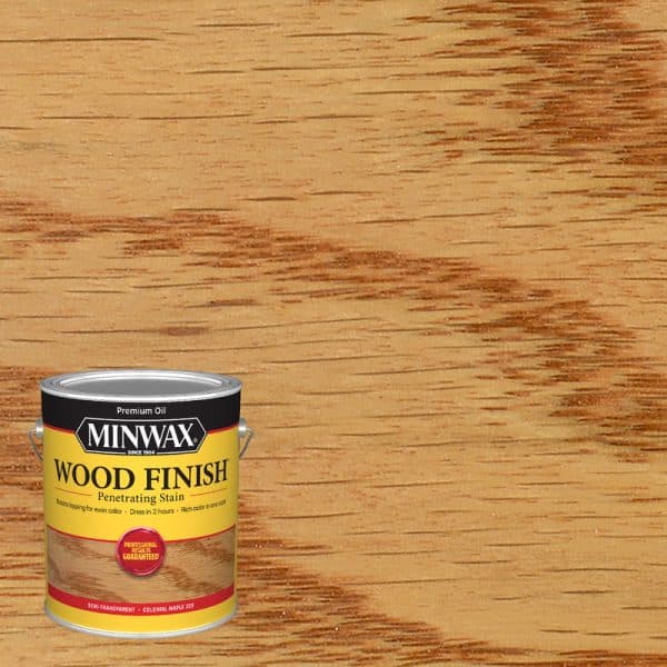 Minwax Wood Finish Semi-Transparent Colonial Maple Oil-Based Penetrating Wood Stain 1 gal