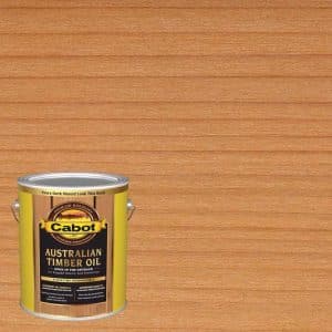 Cabot Australian Timber Oil Transparent Amberwood Oil-Based Australian Timber Oil 1 gal