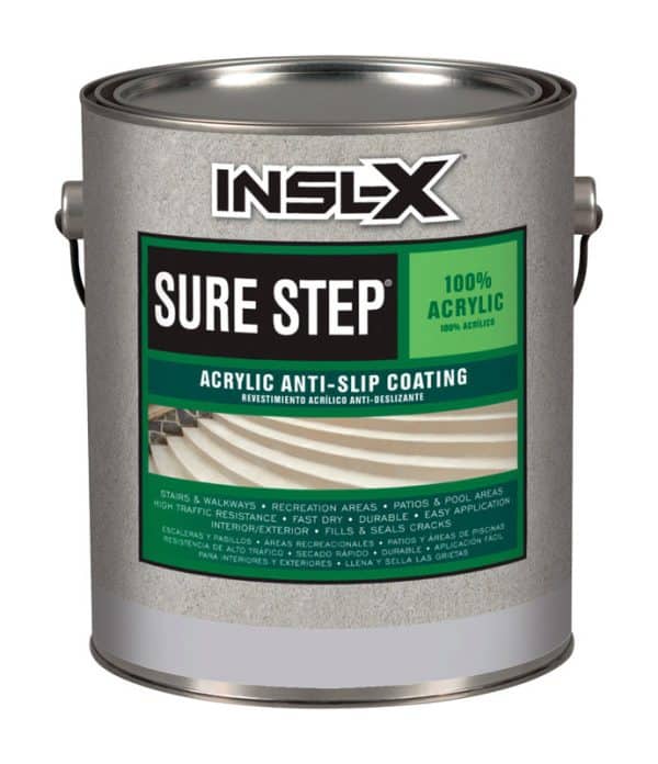 Insl-X Sure Step Flat Light Gray Oil-Based Anti-slip Coating 1 gal