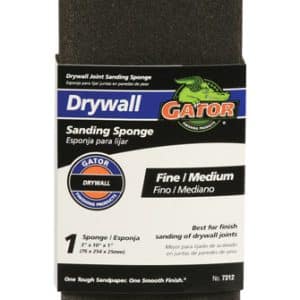 Gator 10 in. L X 3 in. W X 1 in. 120/80 Grit Assorted Sanding Sponge