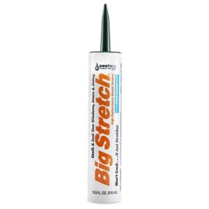 Sashco Big Stretch Pine Green Elastomeric Acrylic Latex Door/Siding/ Window Caulk 10.5 oz
