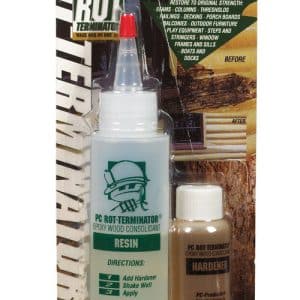 PC Products PC-Rot Terminator Amber Epoxy Wood Hardener 3.25 oz