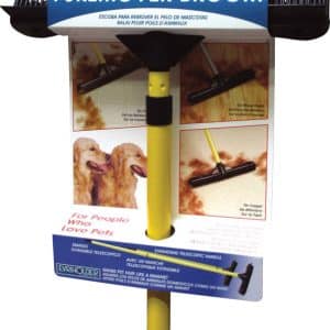 Furemover 12 in. W Rubber Broom