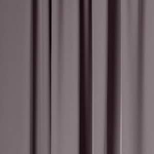 Umbra Twilight Charcoal Blackout Curtains 52 in. W X 63 in. L