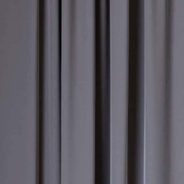 Umbra Twilight Charcoal Blackout Curtains 52 in. W X 95 in. L