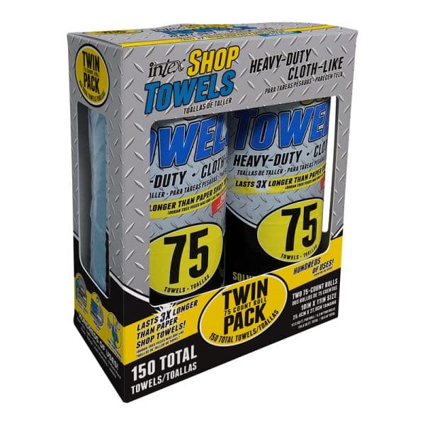 Intex Fiber Blend Wiping Rags 10 in. W X 11 in. L 2 pk