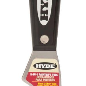 Hyde Black & Silver 2-1/2 in. W Steel 5-in-1 Multi-Purpose Scraper Tools