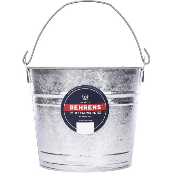 Behrens 10 qt Pail Gray