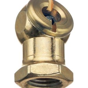 Tru-Flate Brass Air Line Chuck 1/4 in. FPT 1 pc