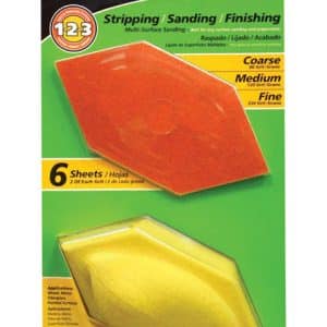 Gator Zip 3 in. W X 6 in. L Assorted Grit Sanding Block Kit
