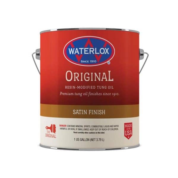 Waterlox Original Transparent Satin Clear Oil Wood Stain 1 gal