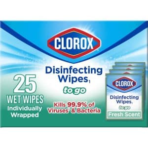 Clorox Disinfecting Wipes 6.1 oz 25 pk