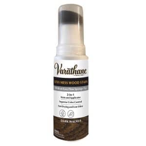 Varathane Less Mess Dark Walnut Water-Based Linseed Oil Emulsion Wood Stain 4 oz