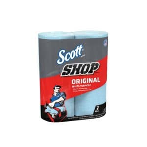 Scott Original Paper Shop Towels 10.4 in. W X 11 in. L 2 pk