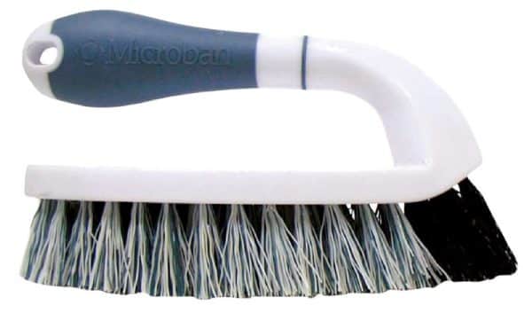 Quickie HomePro 3 in. W Medium Bristle 5.25 in. Plastic/Rubber Handle Scrub Brush
