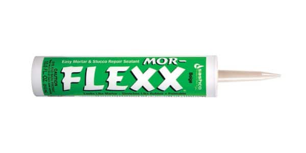 Sashco Mor-Flexx Beige Elastomeric Acrylic Latex Mortar and Stucco Repair Caulk 10.5 oz