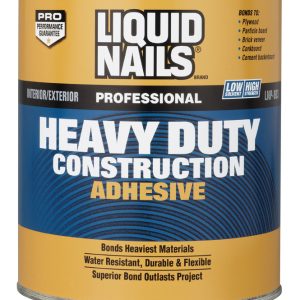 Liquid Nails Heavy Duty Acrylic Latex Construction Adhesive 1 qt