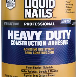 Liquid Nails Heavy Duty Acrylic Latex Construction Adhesive 1 gal