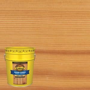 Cabot Wood Toned Stain & Sealer Transparent Natural Oil-Based Deck and Siding Stain 5 gal