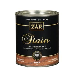 ZAR Semi-Transparent Mink Oil-Based Polyurethane Wood Stain 1 qt