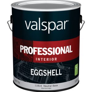 Valspar Professional Eggshell Tintable Neutral Base Paint Interior 1 gal