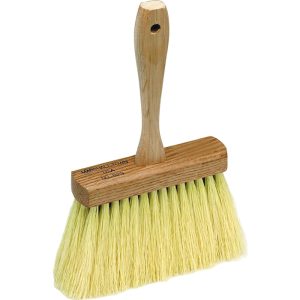 Marshalltown Wood/Natural Fiber Concrete Brush 12 in. L