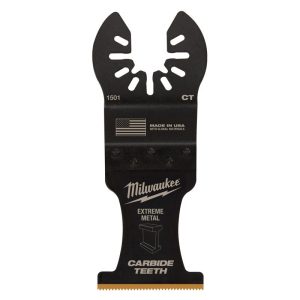 Milwaukee 1-3/8 in. W Carbide Open-Lok Metal Blade Extreme Metal 2 pk