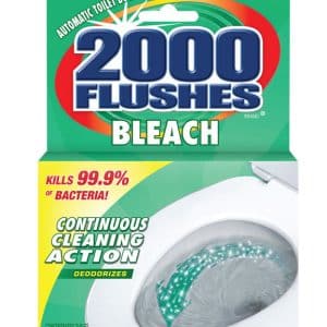 2000 Flushes Fresh Scent Automatic Toilet Bowl Cleaner 1.25 oz Tablet