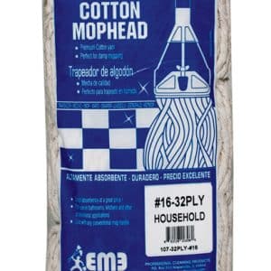 Elite Mops and Brooms #16 Cut End Cotton Mop Refill