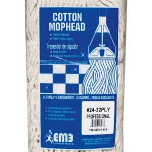 Elite Mops and Brooms #24 Cut End Cotton Mop Refill