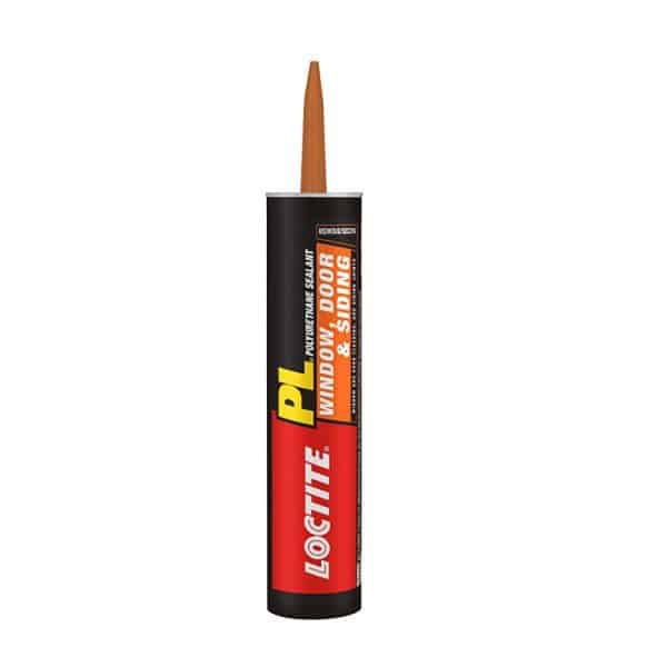 Loctite PL S40 Redwood Tan Oil-Based Window Door and Siding Sealant 10 oz