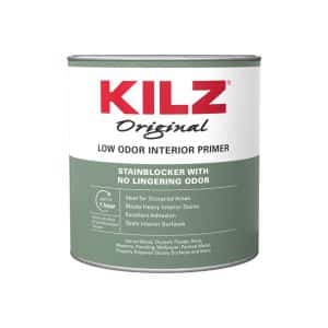 KILZ Original White Flat Oil-Based Oil Primer 1 qt