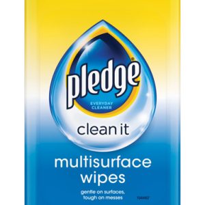 Pledge No Scent Multi-Surface Cleaner Wipes 25 ct