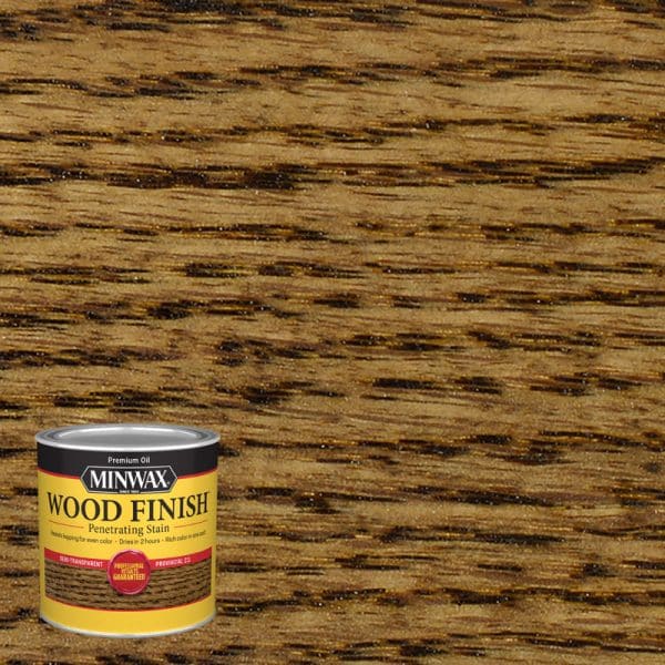 Minwax Wood Finish Semi-Transparent Provincial Oil-Based Penetrating Wood Stain 0.5 pt
