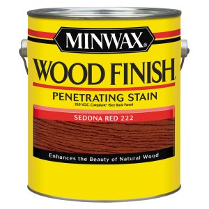 Minwax Wood Finish Semi-Transparent Sedona Red Oil-Based Penetrating Stain 1 gal