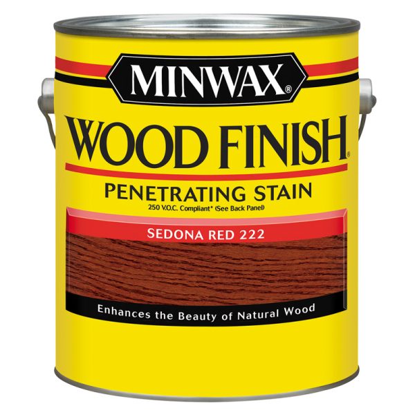 Minwax Wood Finish Semi-Transparent Sedona Red Oil-Based Penetrating Stain 1 gal