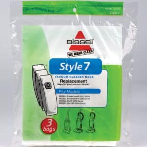 Bissell Vacuum Bag For Upright Vacuums 3 pk