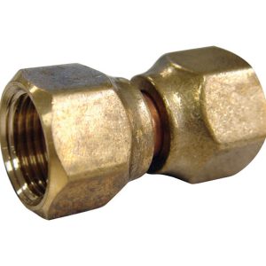 JMF Company 1/4 in. Flare Brass Swivel Connector