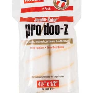 Wooster Pro/Doo-Z Woven 4 1/2 in. W X 1/2 in. Mini Paint Roller Cover 2 pk