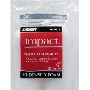 Linzer Impact Foam 4 in. W X 1/4 in. Mini Paint Roller Cover 2 pk