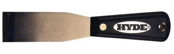 Hyde 1-5/16 in. W High-Carbon Steel Stiff Chisel Edge Putty Knife