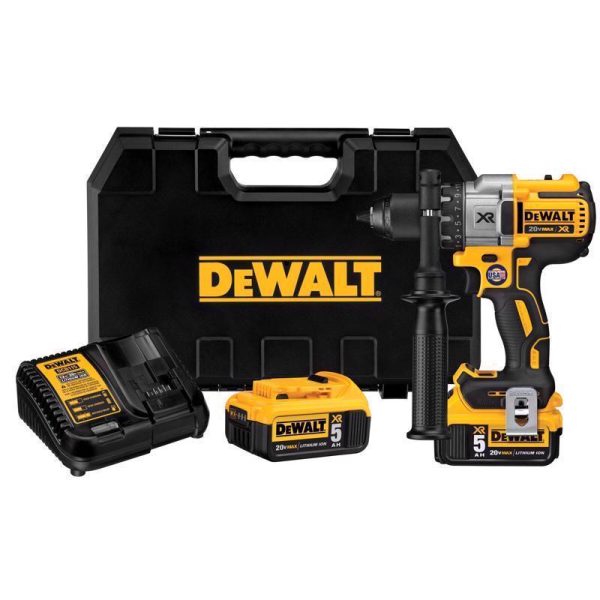 DEWALT 20V MAX 20 V 1/2 in. Brushless Cordless Drill Kit (Battery & Charger)